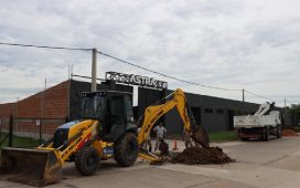 El Gobierno avanza con la conexión cloacal del Espacio Astra