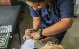 Se realizó una jornada de vacunación antigripal en el Centro de Día “De Cara al Sol”