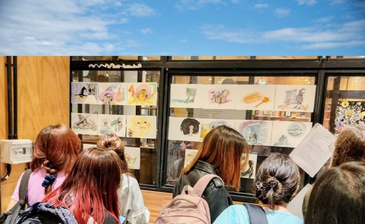 Los Hermanos Baez y sus historietas en el Antiguo Mercado y Vieja Terminal