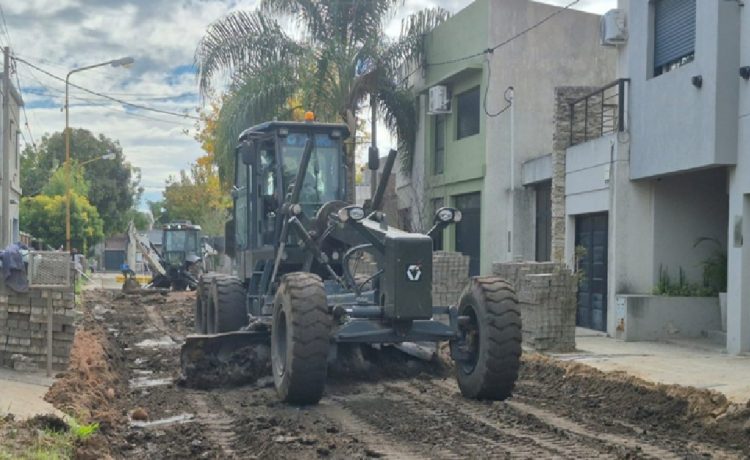 El Gobierno de Gualeguaychú reconstruye de manera integral el adoquinado de Las Casuarinas