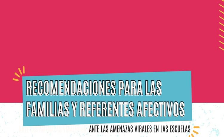 El CGE refuerza el acompañamiento a las familias y comunidades educativas ante situaciones de amenazas virales