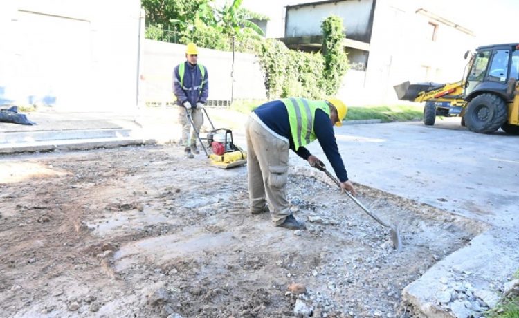 El Gobierno de Gualeguaychú reparó más de 160 baches durante el primer cuatrimestre del año