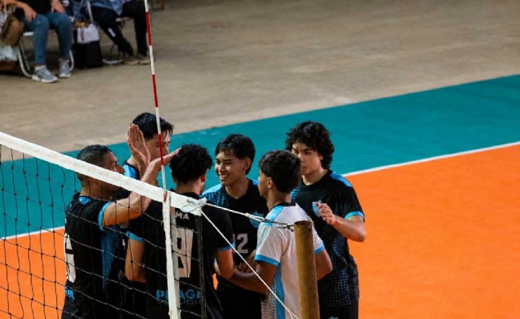 El vóley municipal vivió una intensa doble jornada el fin de semana