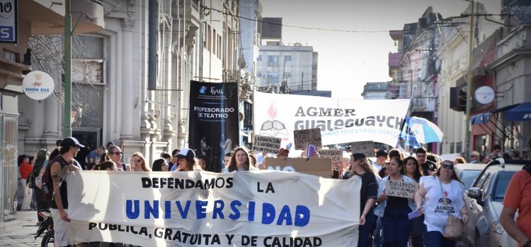 Gualeguaychú marchará en defensa de la universidad pública el próximo martes