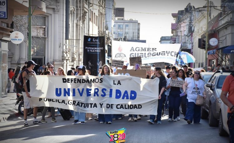 Gualeguaychú marchará en defensa de la universidad pública el próximo martes