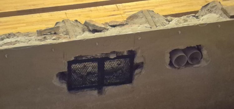 Instalan respiraderos e infraestructura de cableado en el Teatro Gualeguaychú