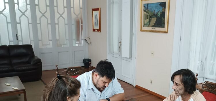 Los ediles del FA Damasco y Sardella se reunieron con el Intendente Tiscornia