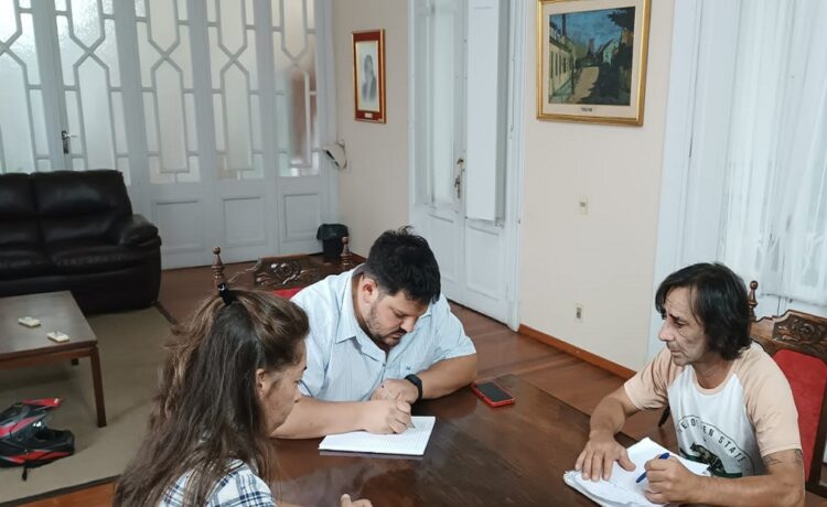 Los ediles del FA Damasco y Sardella se reunieron con el Intendente Tiscornia