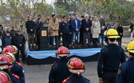 Davico anunció un proyecto para acompañar a Bomberos Voluntarios con una retribución mensual