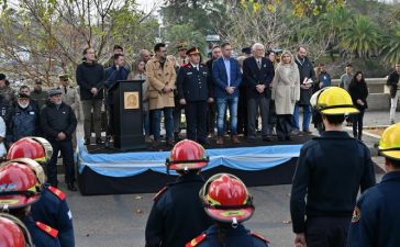 Davico anunció un proyecto para acompañar a Bomberos Voluntarios con una retribución mensual