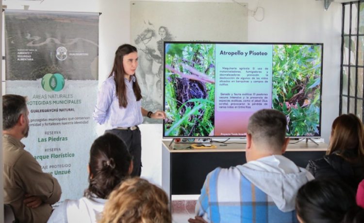 Exitosa jornada de concientización para la preservación del tordo amarillo