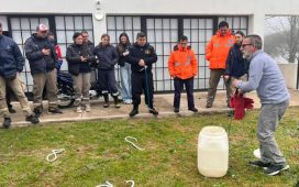 Prevención y conservación ambiental: se realizó una capacitación sobre serpientes venenosas