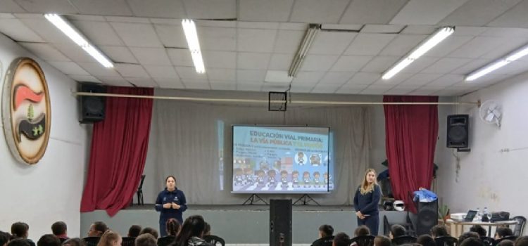Más de 350 estudiantes participaron de jornadas de educación vial