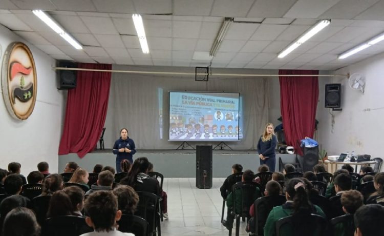 Más de 350 estudiantes participaron de jornadas de educación vial