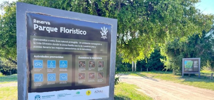 Cuidar el Parque Florístico es un compromiso de todos para preservar el patrimonio natural