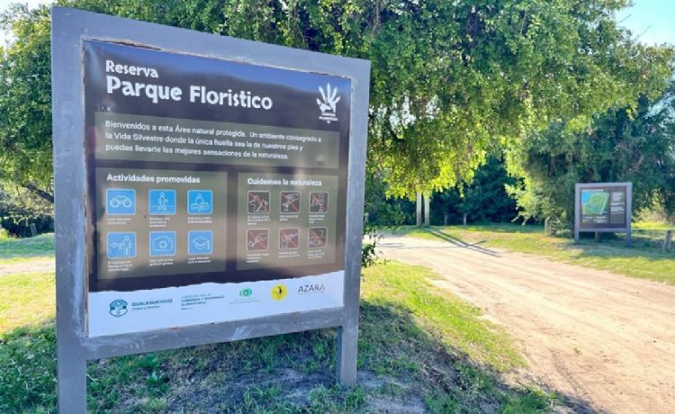 Cuidar el Parque Florístico es un compromiso de todos para preservar el patrimonio natural