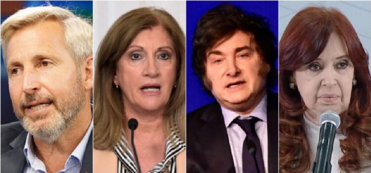 Consultora reveló qué imagen tienen en la provincia Frigerio, Romero, Milei y CFK