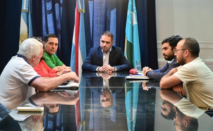 La Municipalidad recibió a representantes de la Cooperativa Unidos por Una Vivienda Limitada