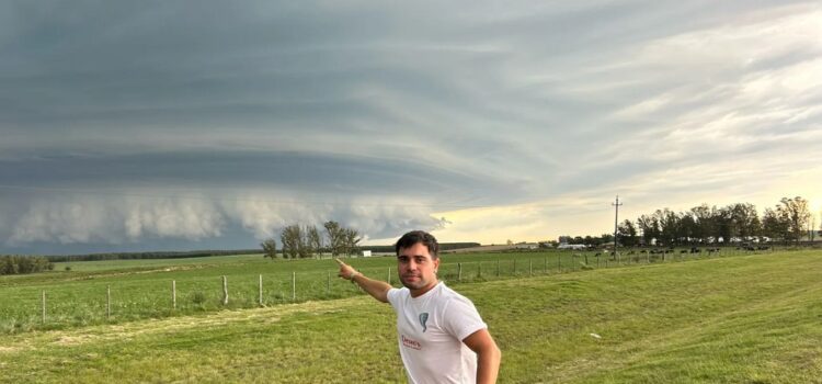 Mati Mederos, el uruguayo cazatormentas que busca lo "extremadamente peligroso" y sueña con ser meteorólogo