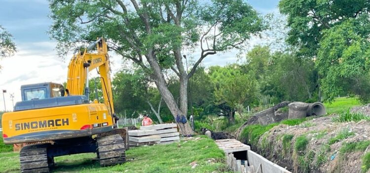 Obras en el Paseo Frigorífico: mejor drenaje y nuevos avances en la recuperación del espacio