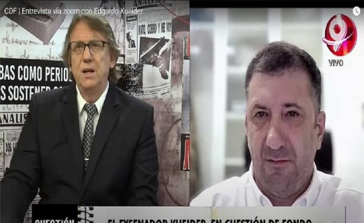 “Quiero volver a ver a mis hijos”, confesó Kueider. Admitió que, si regresa, lo mandarán a “la cárcel de Ezeiza”