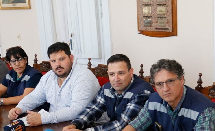 La instancia de firma del protocolo, se cumplió en la sala “Dr. Guillermo Ruggia” del palacio municipal.