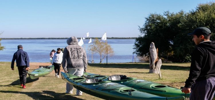 Se realizó el 1º encuentro departamental de Escuelas de Kayak