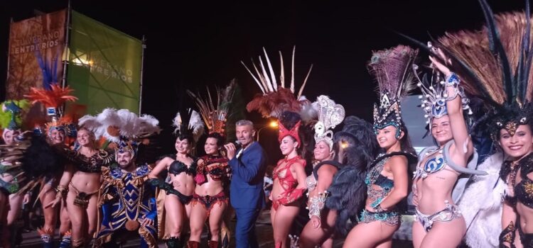 El Carnaval del País estuvo presente en el lanzamiento de la temporada de Entre Ríos