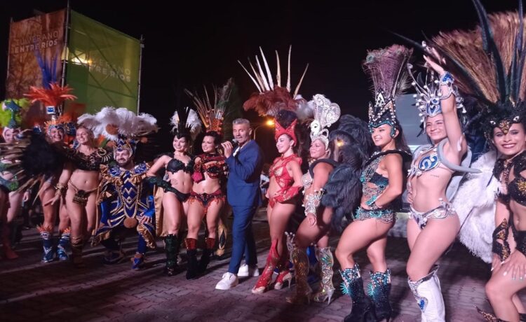 El Carnaval del País estuvo presente en el lanzamiento de la temporada de Entre Ríos