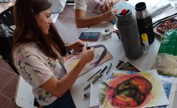 Continúan desarrollándose con éxito las Jornadas Municipales para Artistas en La Delfina