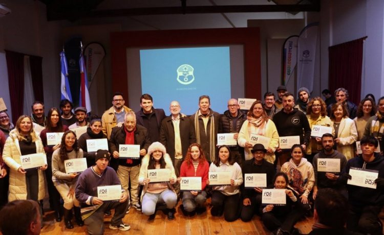 Se entregaron los certificados del Fondo Municipal de las Artes 2025