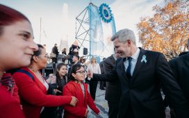 Frigerio participó de los actos por el Día de la Independencia en Gualeguaychú