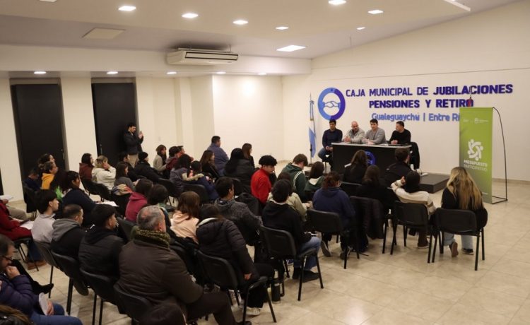 Se presentó el Presupuesto Participativo Joven 2025