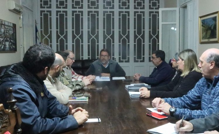 El CECOED evaluó la situación departamental ante la Alerta Roja por frío extremo