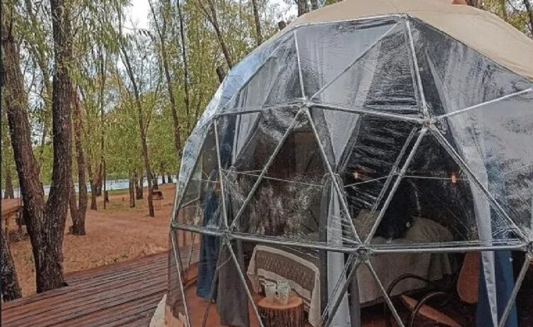 El glamping se consolida como opción para alojarse en Entre Ríos