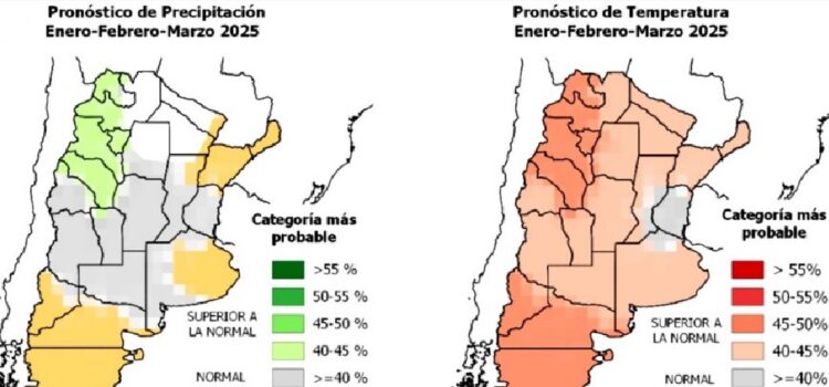 Lluvias y calor: ¿Qué ocurrirá en Entre Ríos durante los primeros 3 meses del año?