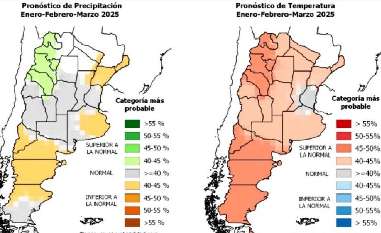 Lluvias y calor: ¿Qué ocurrirá en Entre Ríos durante los primeros 3 meses del año?