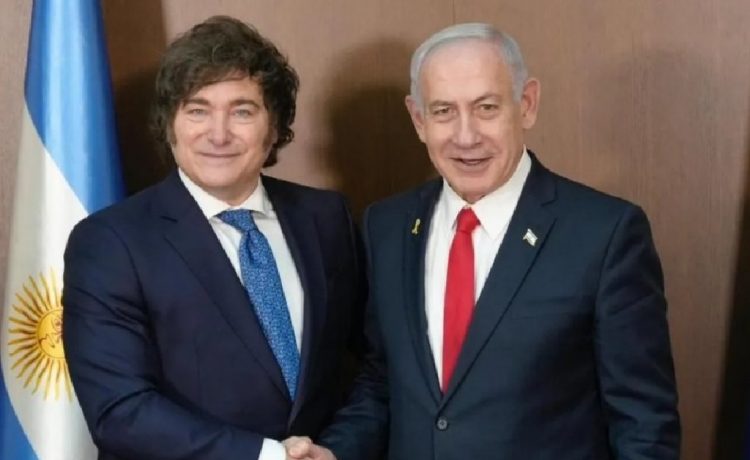 Agrupación entrerriana mostró un particular “apoyo” a la invitación del presidente Milei a Netanyahu