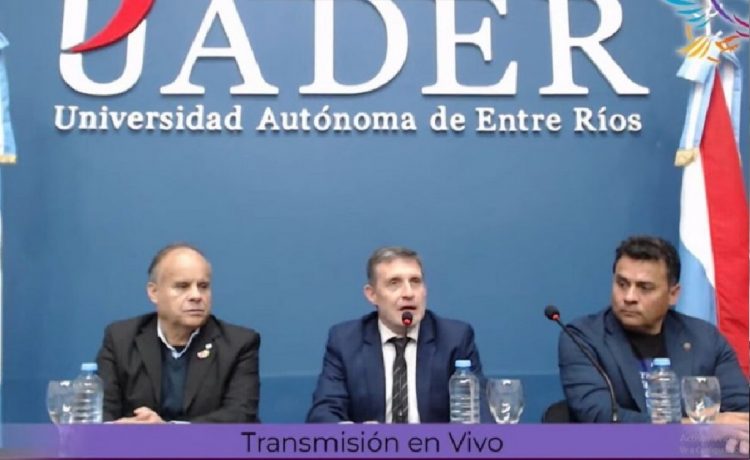 La UADER le muestra el camino a Frigerio, firma un convenio con La Libertad Avanza