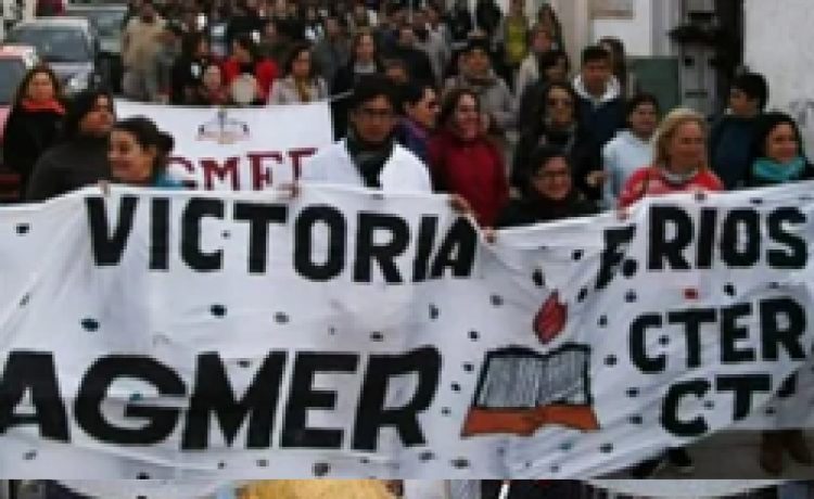 Desde AGMER Victoria repudian el cambio de sistema en la copa de leche