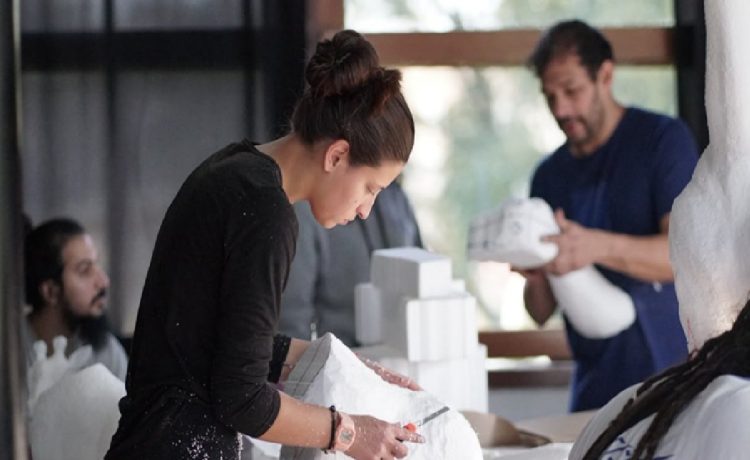Culminó el taller de tallado en telgopor
