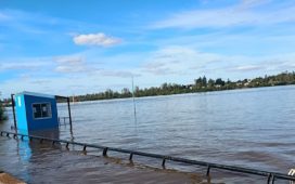 En informe, advierten que avanza una “onda de crecida” en el río Uruguay
