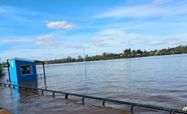 En informe, advierten que avanza una “onda de crecida” en el río Uruguay