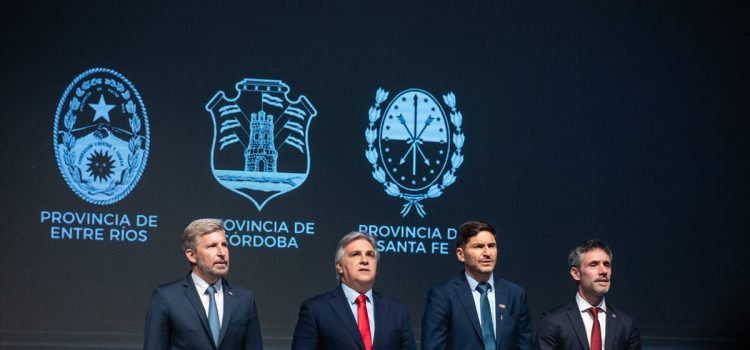 Frigerio asumió la presidencia pro tempore de la Región Centro
