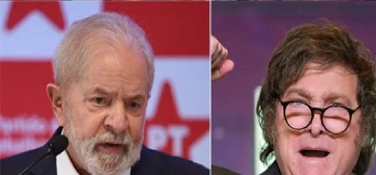 El Frente Amplio consideró "inaceptables" los dichos de Javier Milei y respaldó a Lula da Silva