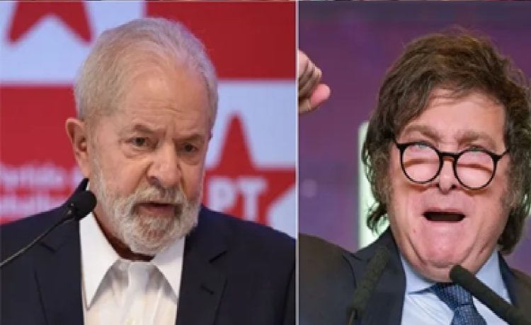 El Frente Amplio consideró "inaceptables" los dichos de Javier Milei y respaldó a Lula da Silva