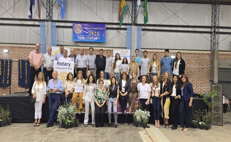 Rotary en Gualeguaychú: personas diferentes, un objetivo en común.