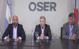 OSER: Frigerio aseguró que mejoraron el servicio, redujeron el déficit en un 30% y anunció un vademécum