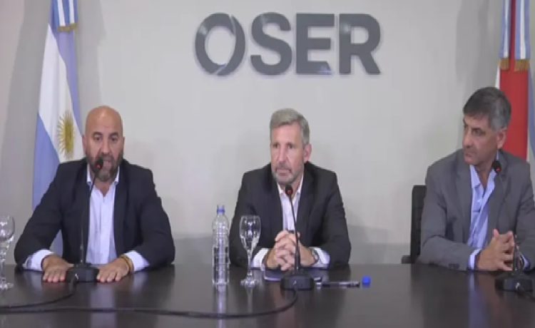 OSER: Frigerio aseguró que mejoraron el servicio, redujeron el déficit en un 30% y anunció un vademécum