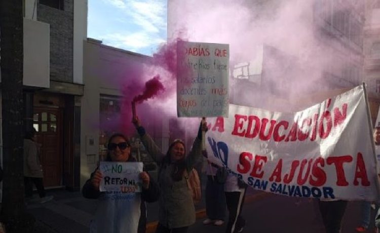 Agmer reclamó la reapertura de la paritaria salarial docente en Entre Ríos